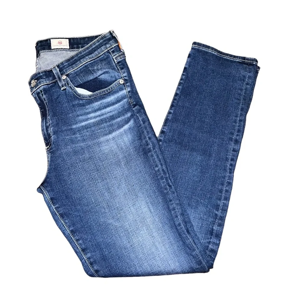 AG Adriano Goldschmied Women's Skinny Jeans - Dark Blue 30